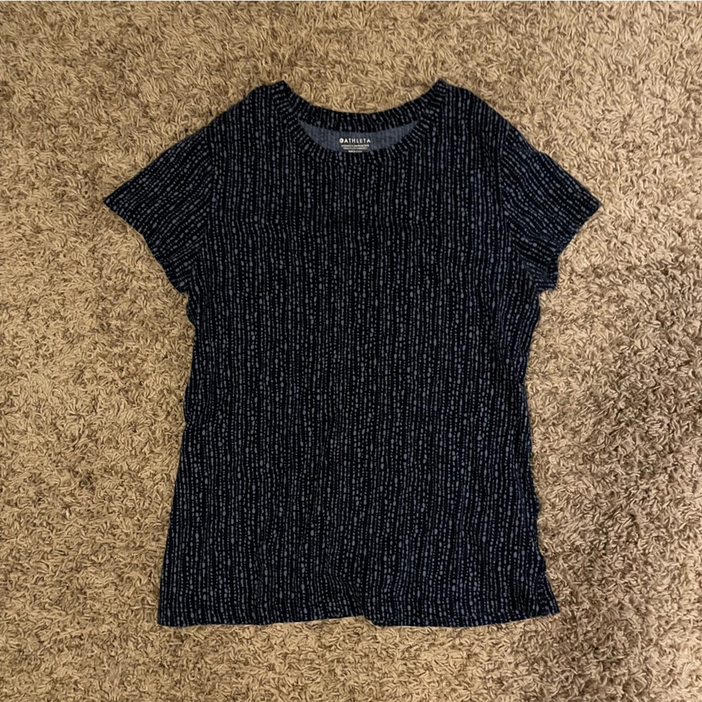Small Blue Athleta Shirt